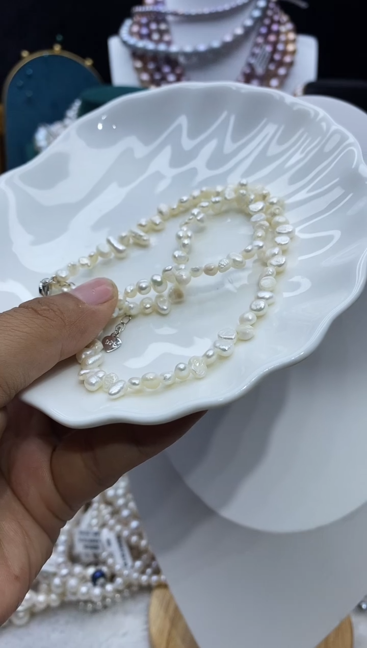 淡水珍珠未镶嵌颈饰珍珠项链