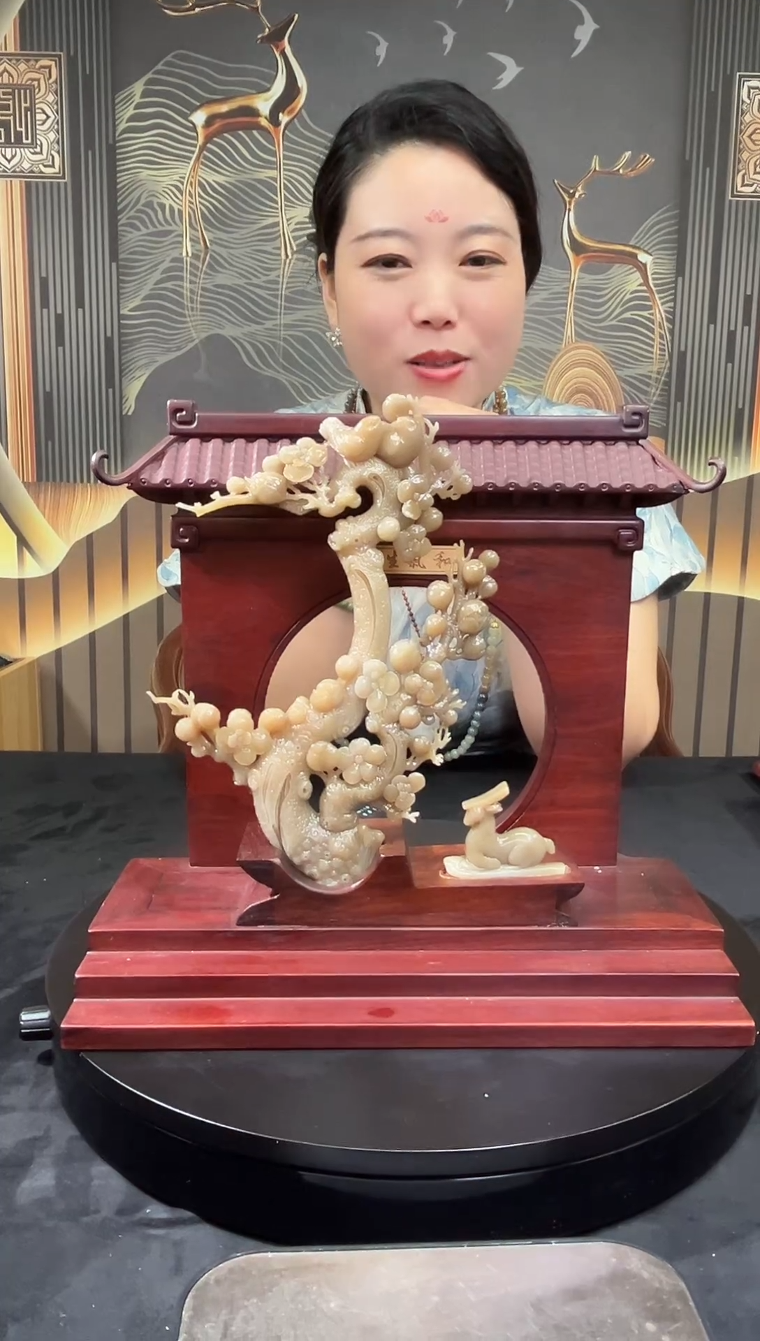 和田玉未镶嵌摆件摆件