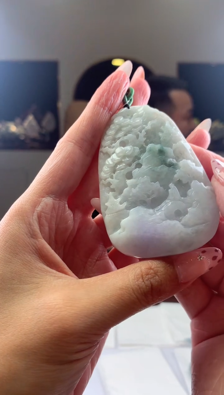 【闪购商品】定制翡翠未镶嵌挂件发货（拍一发一）