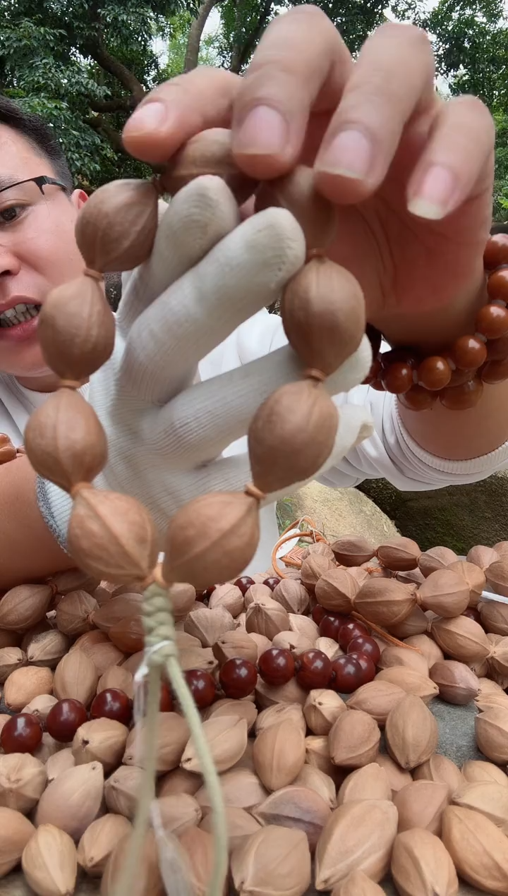 【闪购商品】橄榄核手串1926梅林铁核原生态素串300