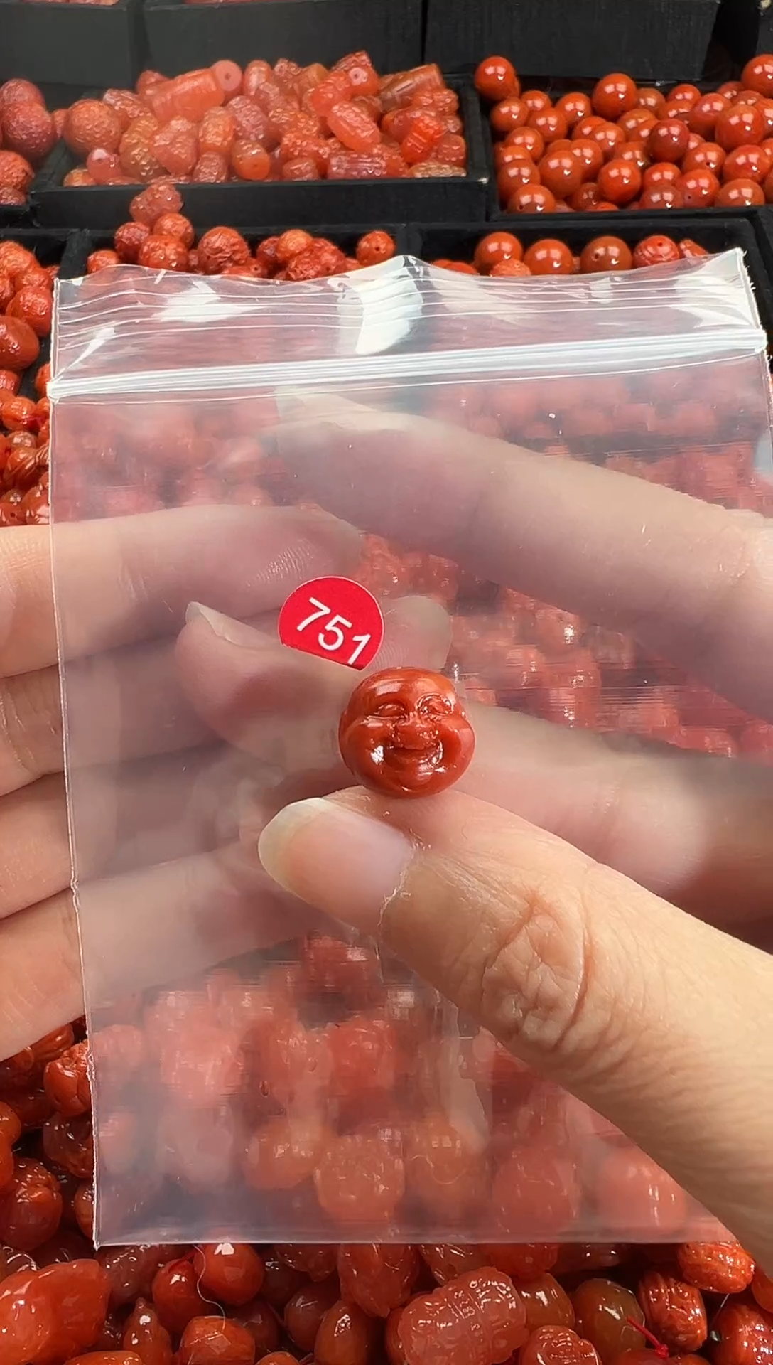 颈饰未镶嵌南红玛瑙1