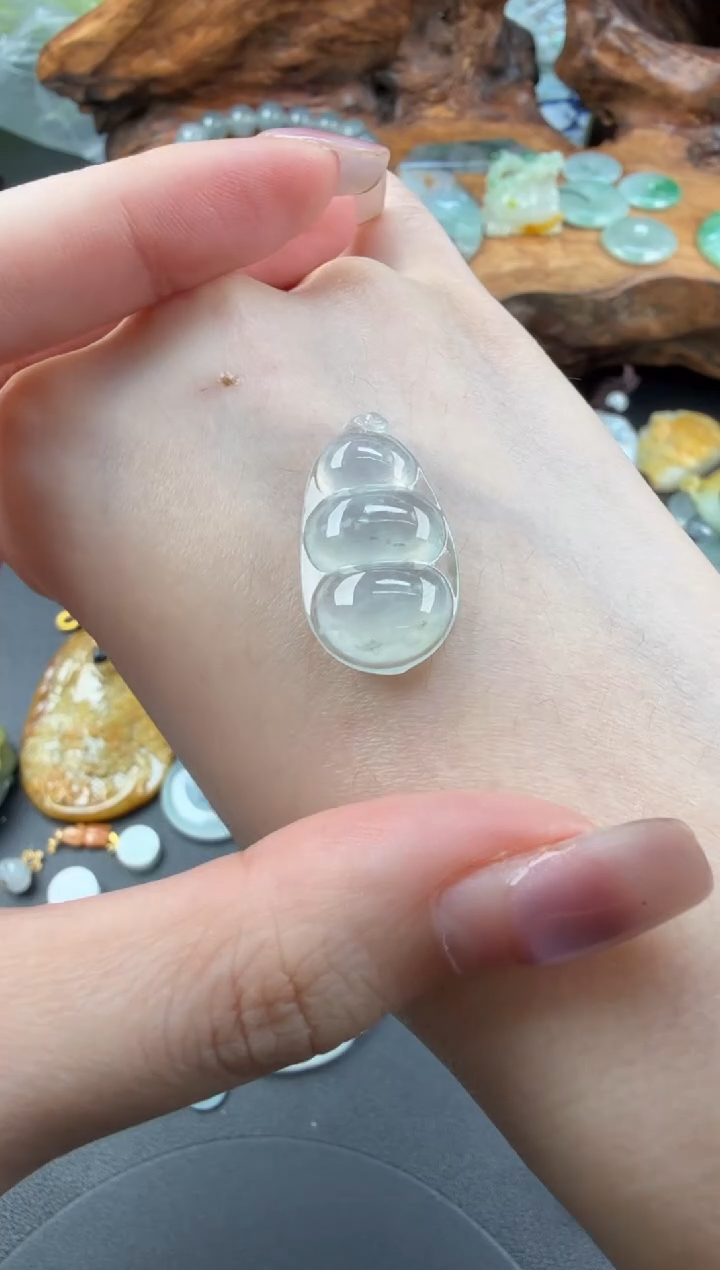 吊坠(不含链)未镶嵌翡翠翡翠饰品-179