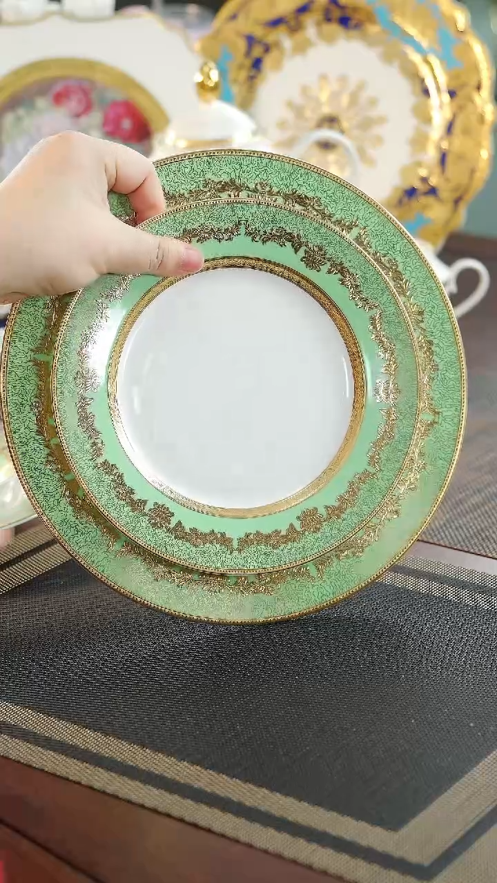 【闪购商品】瓷片10.25+8英寸大小盘福利价