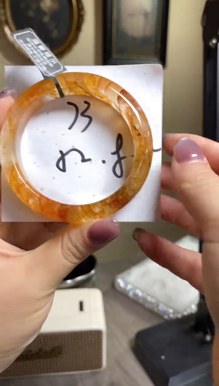 未镶嵌手镯水晶73号天然水晶默认微瑕