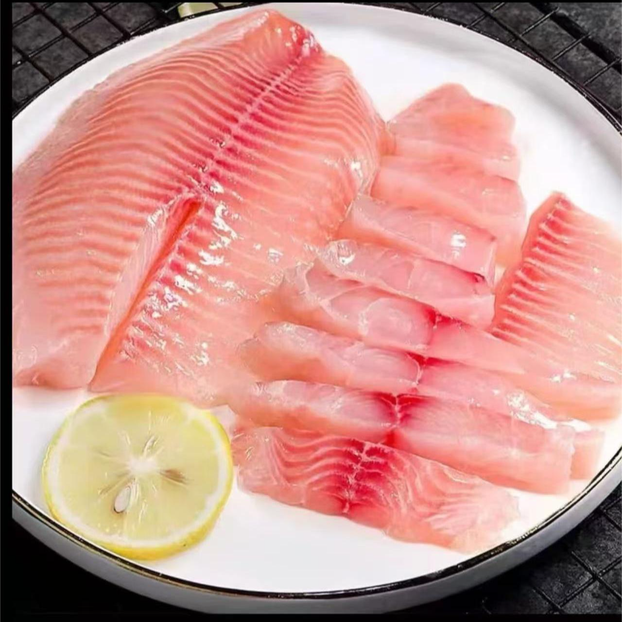 鲷鱼排150g-200g左右/条*10条无刺无骨 鱼肉鲜嫩 