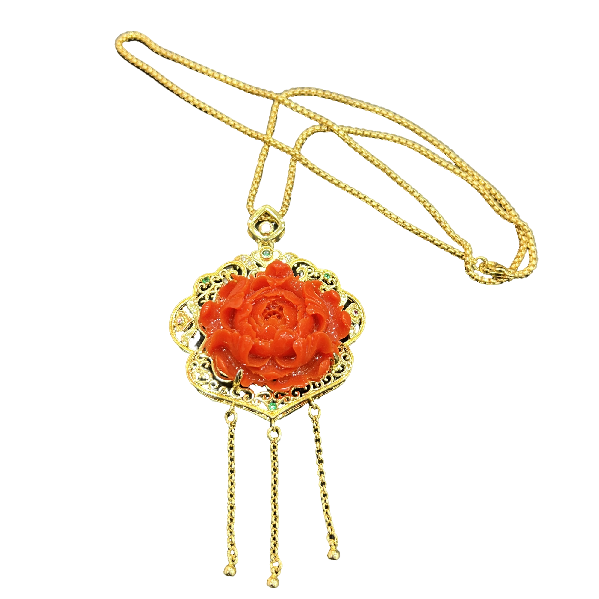 d50细节彰显出气质高贵与典雅美丽吊坠