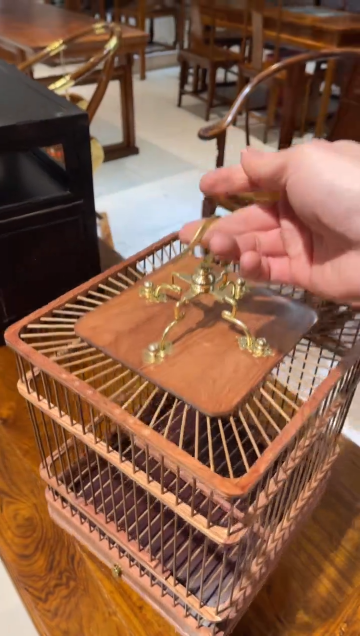 【闪购商品】木木雕鸟笼、、、、、、