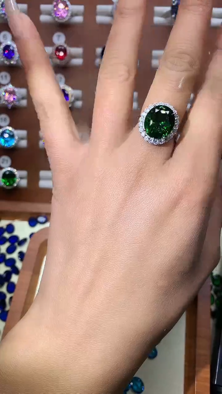 无925银莎弗莱戒指