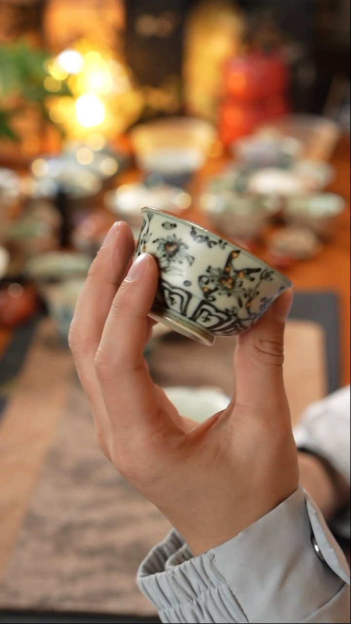 【闪购商品】屿青焦糖色小野菊如是杯