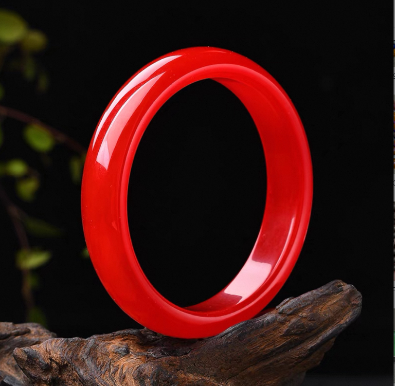 红色 宽口 手镯 镯子 推荐款