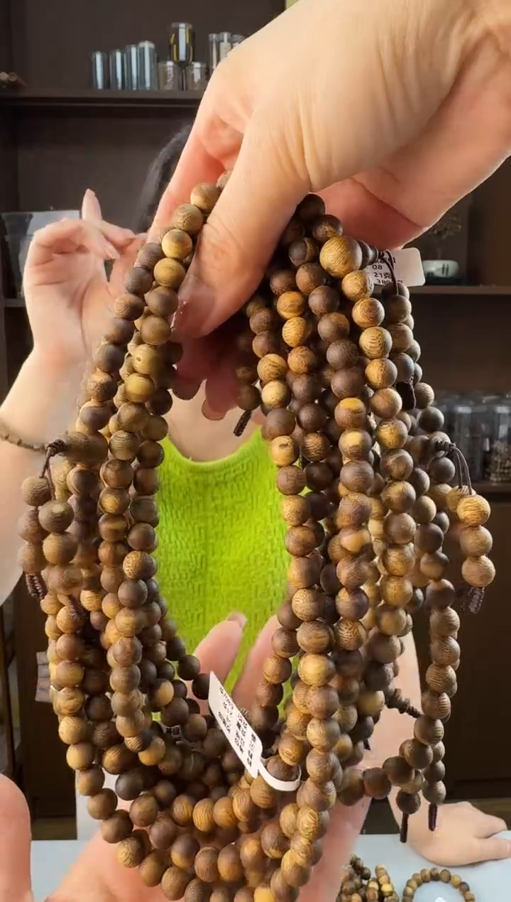 手串沉香0821老乌身圆珠多圈多样性发一