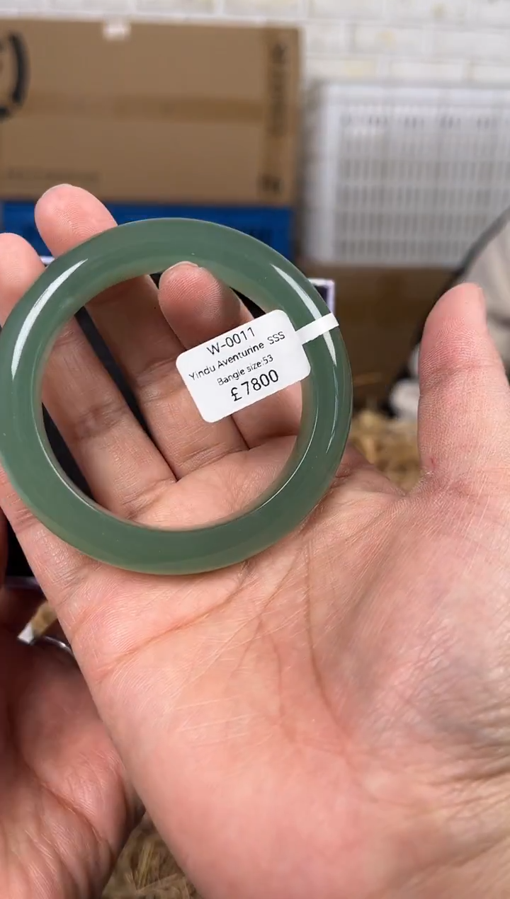 未镶嵌手镯石英质玉W0011