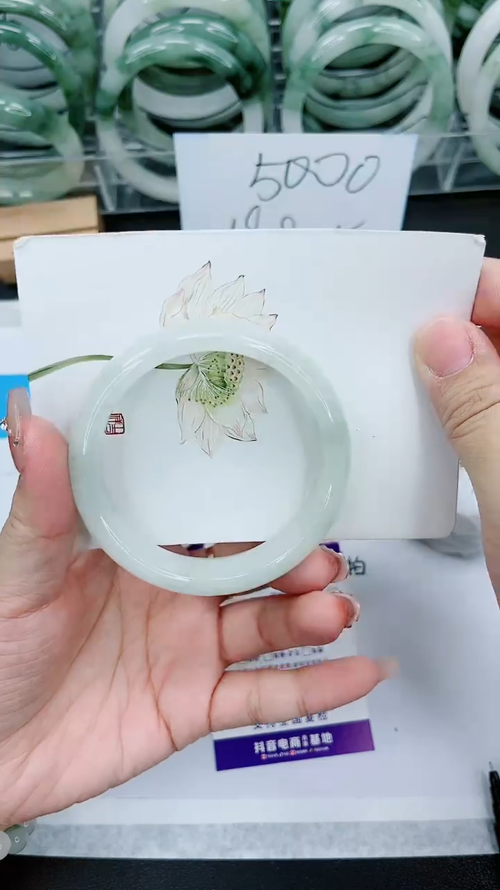 【闪购商品】石英质玉手镯未镶嵌187号/56-57圈