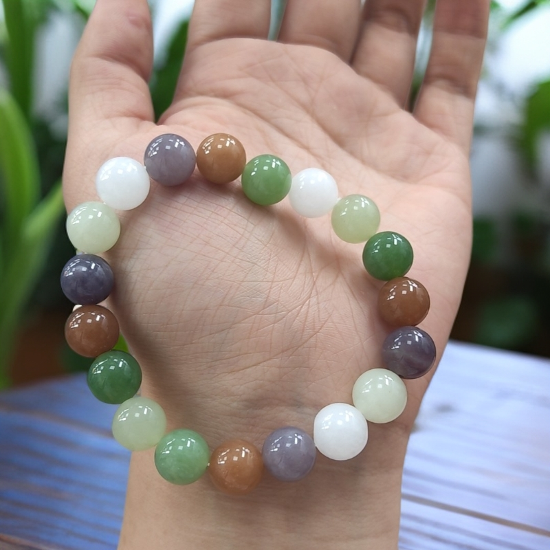 精品新疆多宝10毫米圆珠手串