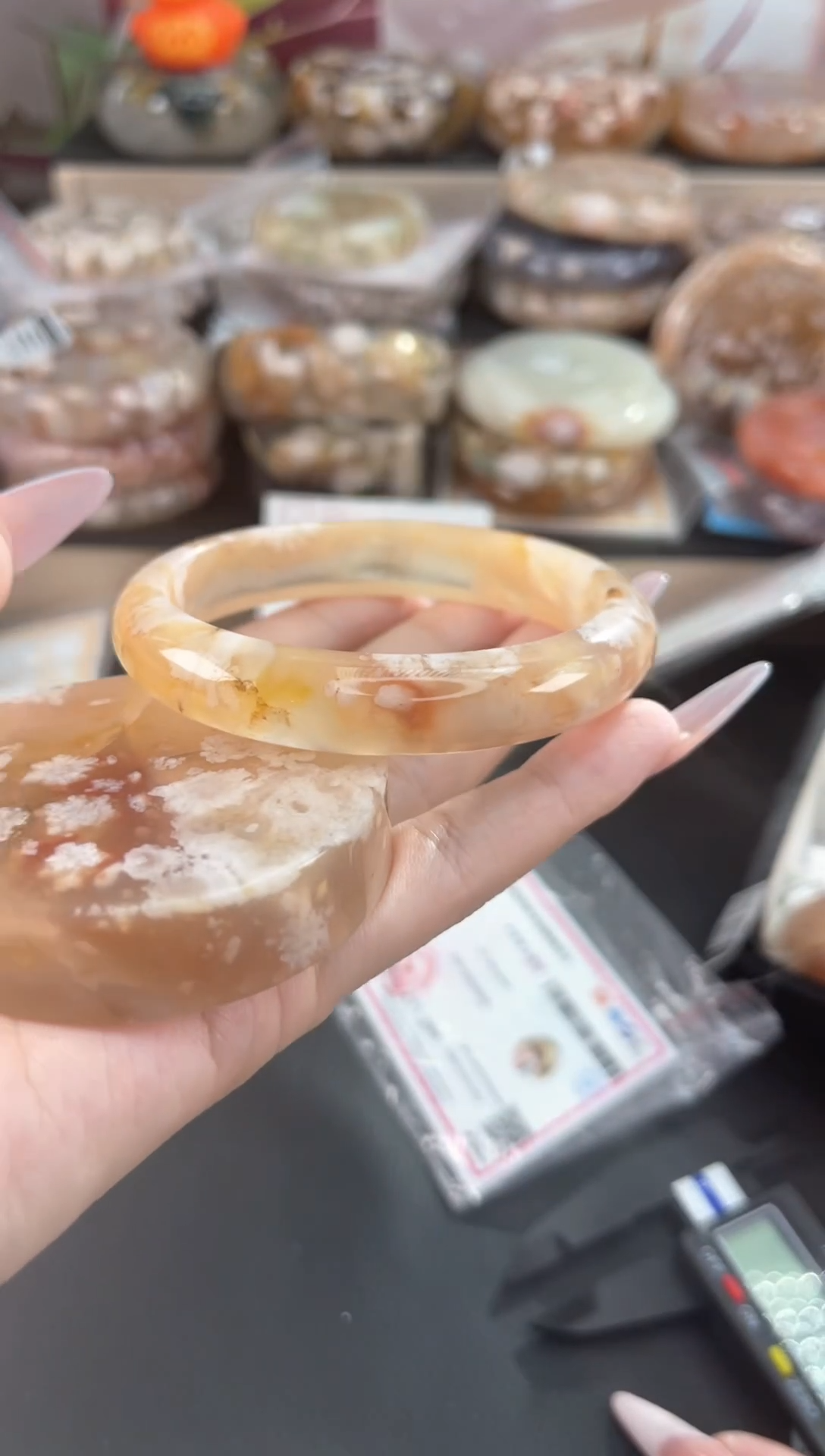 未镶嵌手镯石英质玉61