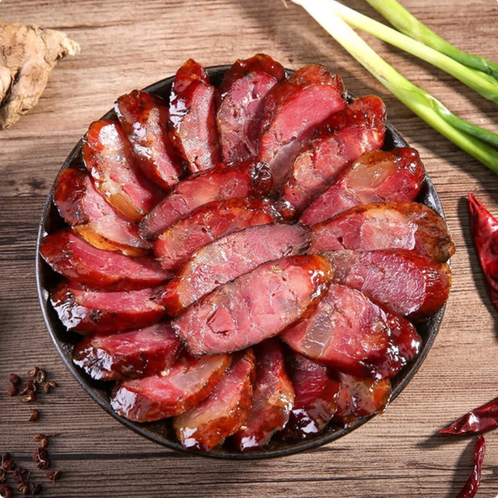 香肠 贵州农家柴火烟熏腊肉香肠v