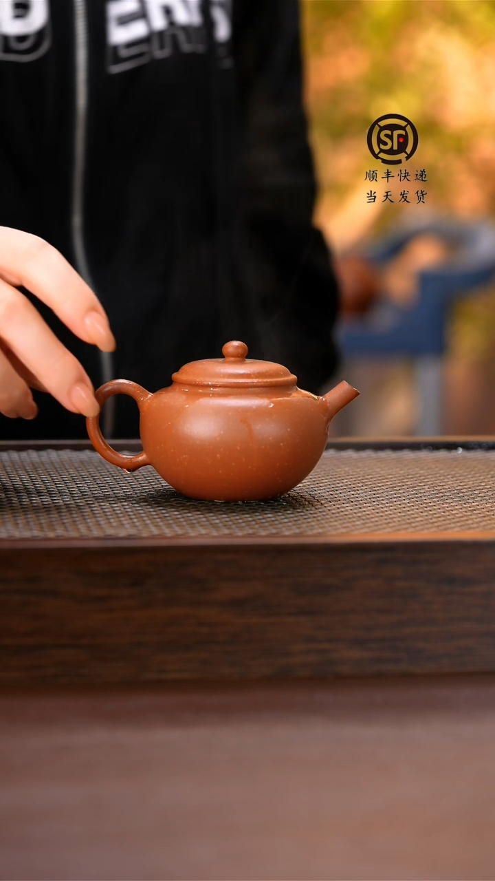 茶壶紫砂原矿手工壶