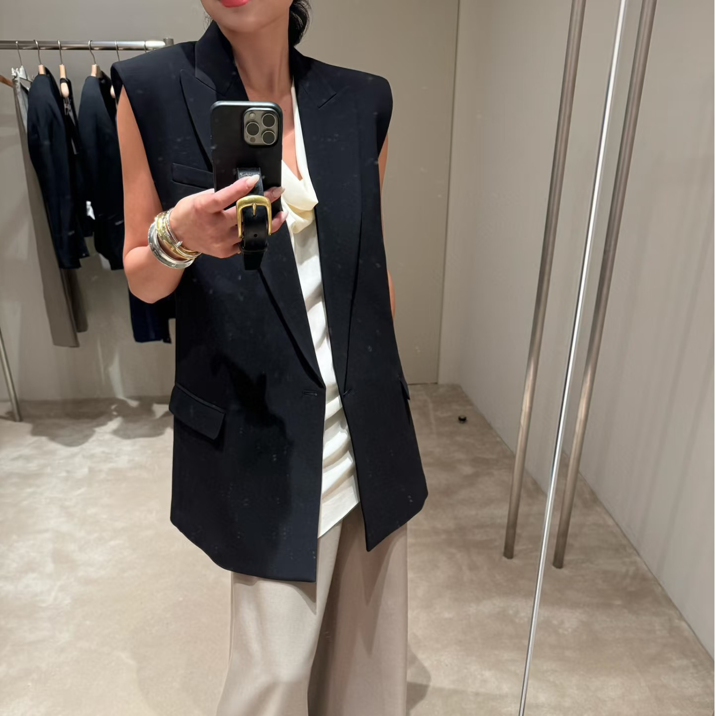 仙得瑞拉 秋冬上新时尚气质马甲秋冬新款