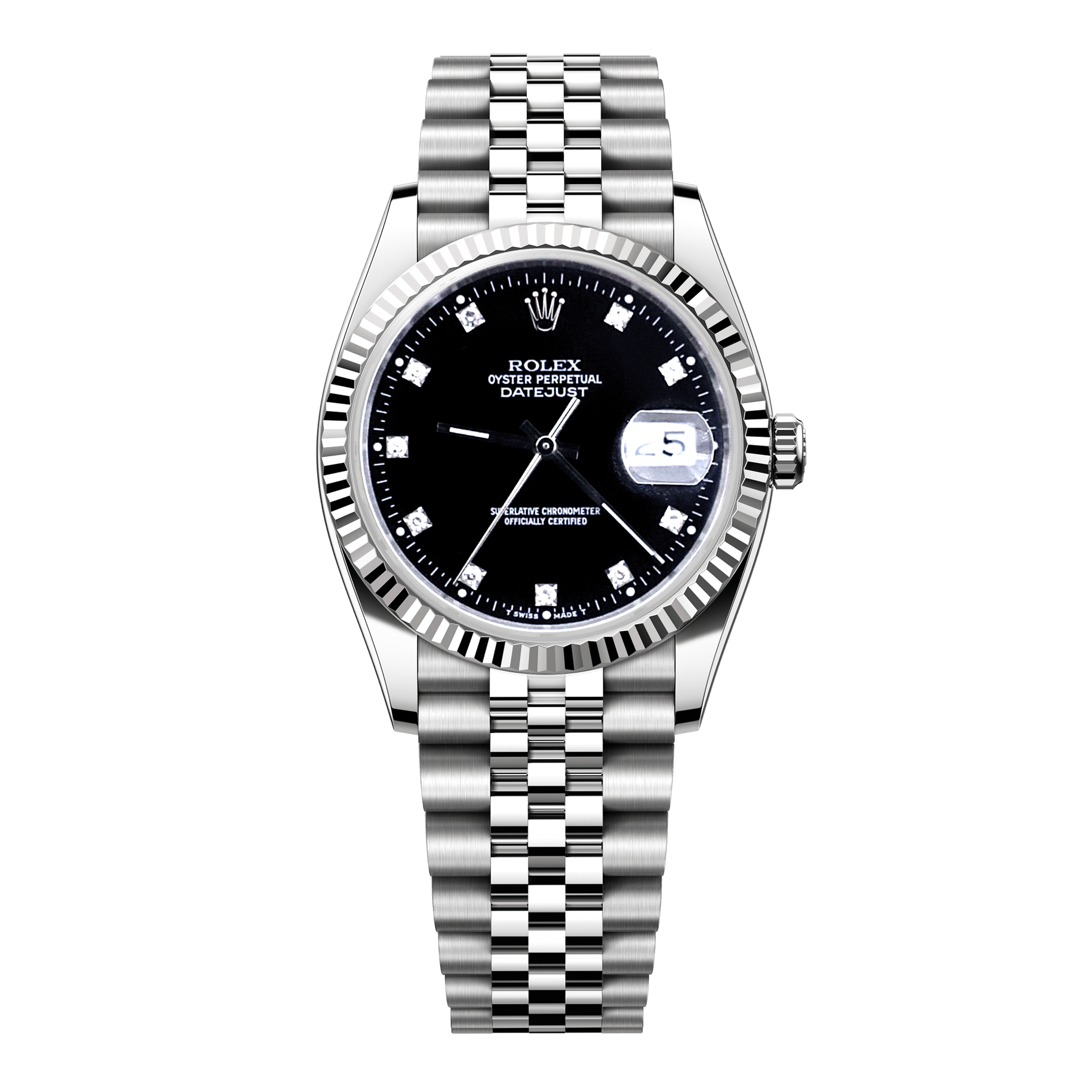 99新 Rolex/劳力士 日志/腕表/16234/B6323/36mm全原