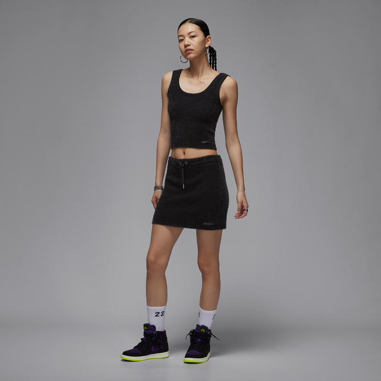 NIKE 官方正品AJ女子夏季新款纯黑半身裙HQ9179-010