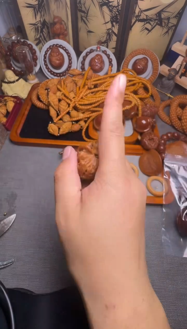 手串橄榄核核桃一对