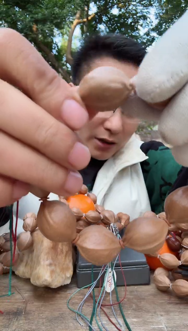 【闪购商品】橄榄核手串2128 梅林铁核原生态素串1380