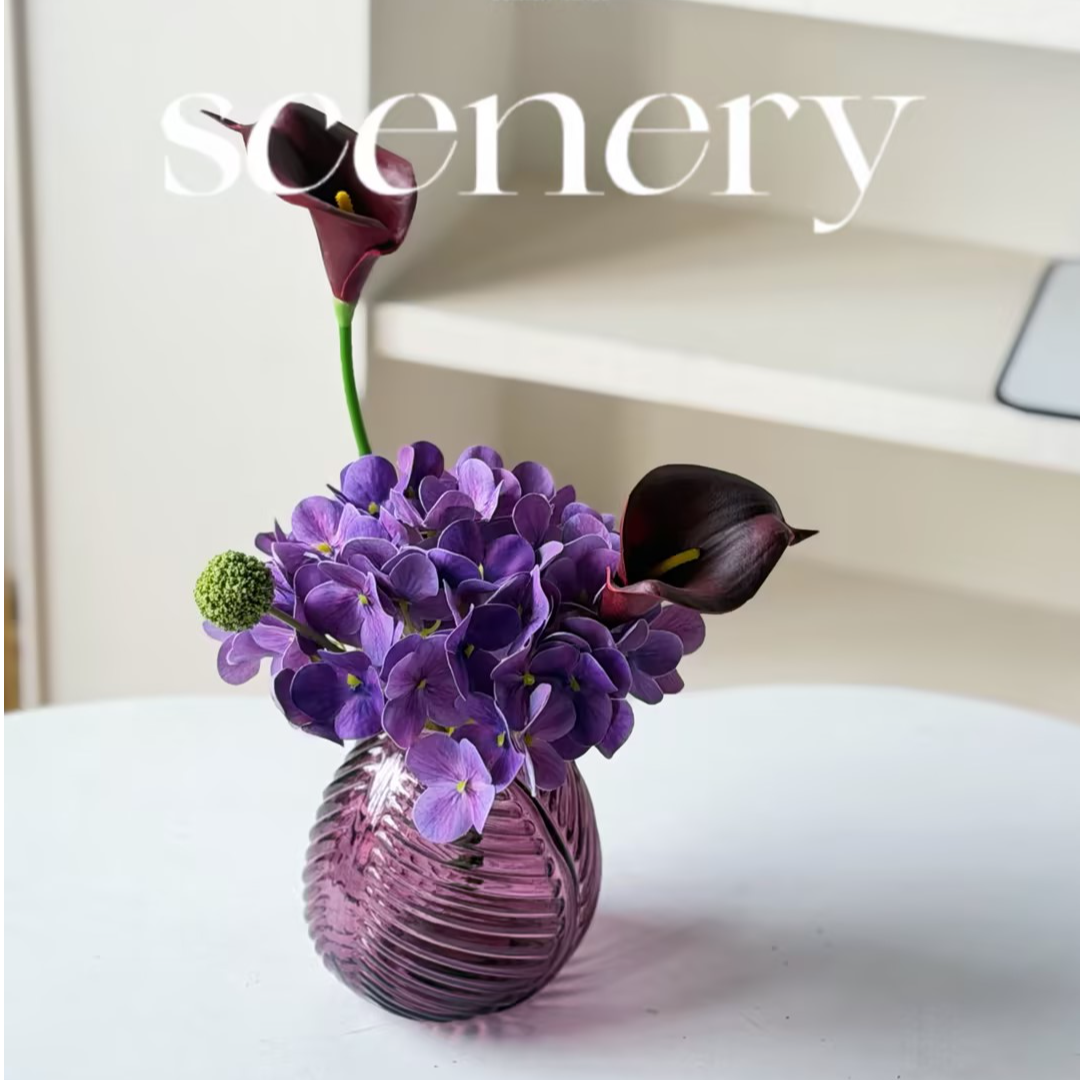 余响·仿真花假花餐桌花电视柜茶几玄关摆件家居装饰摆设
