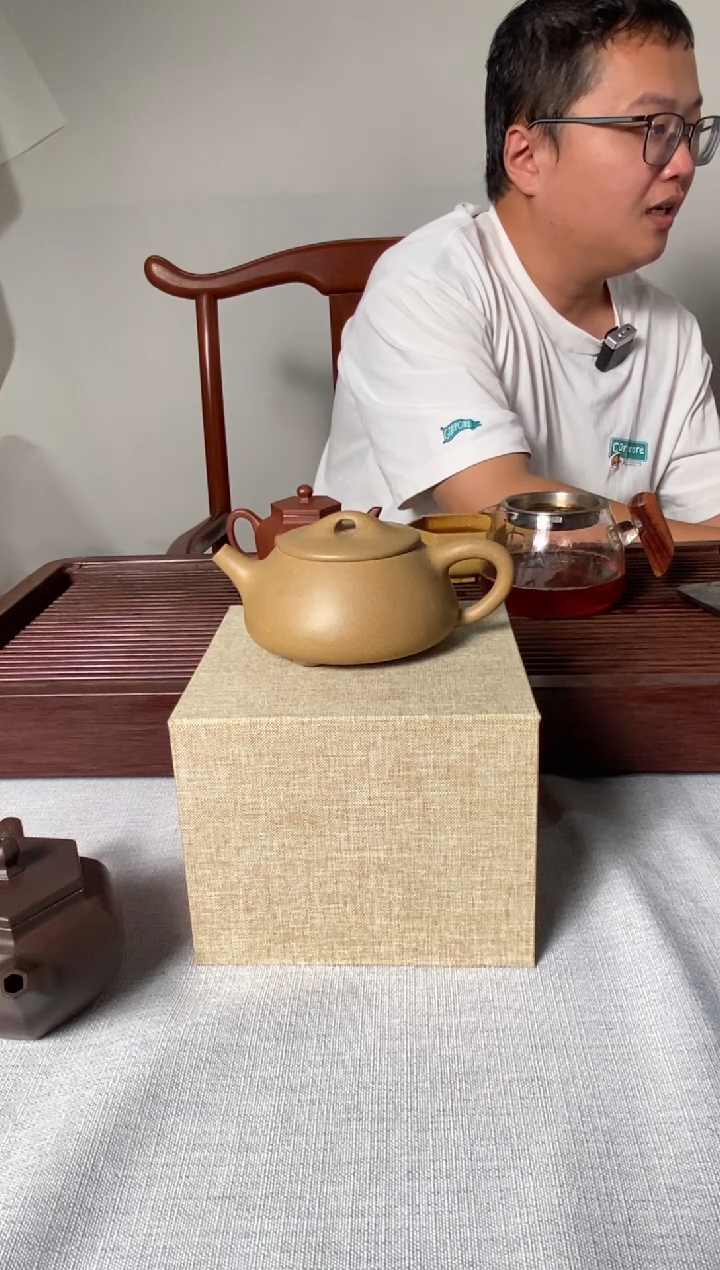 茶壶紫砂青段泥 景舟石瓢 220ml左右