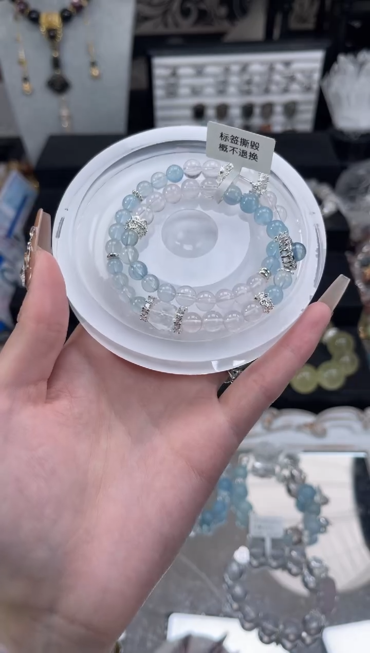 【闪购商品】水晶手链未镶嵌天然水晶 多样性发货