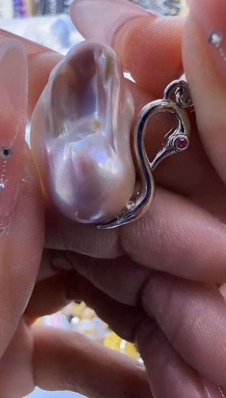 【闪购商品】淡水珍珠吊坠未镶嵌744