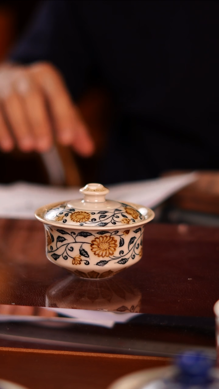 【闪购商品】 立勤堂-釉里金高端茶器51