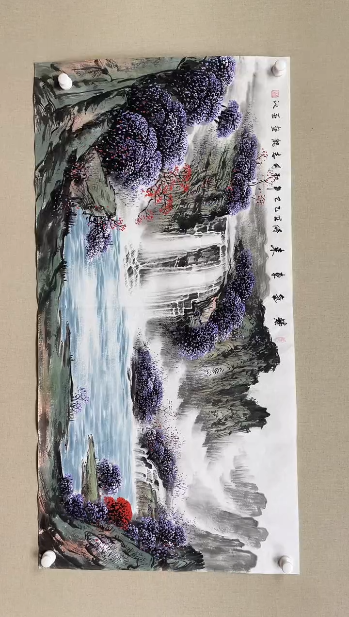 国画138*68 杨志龙杨志龙杨志龙杨志龙杨志龙