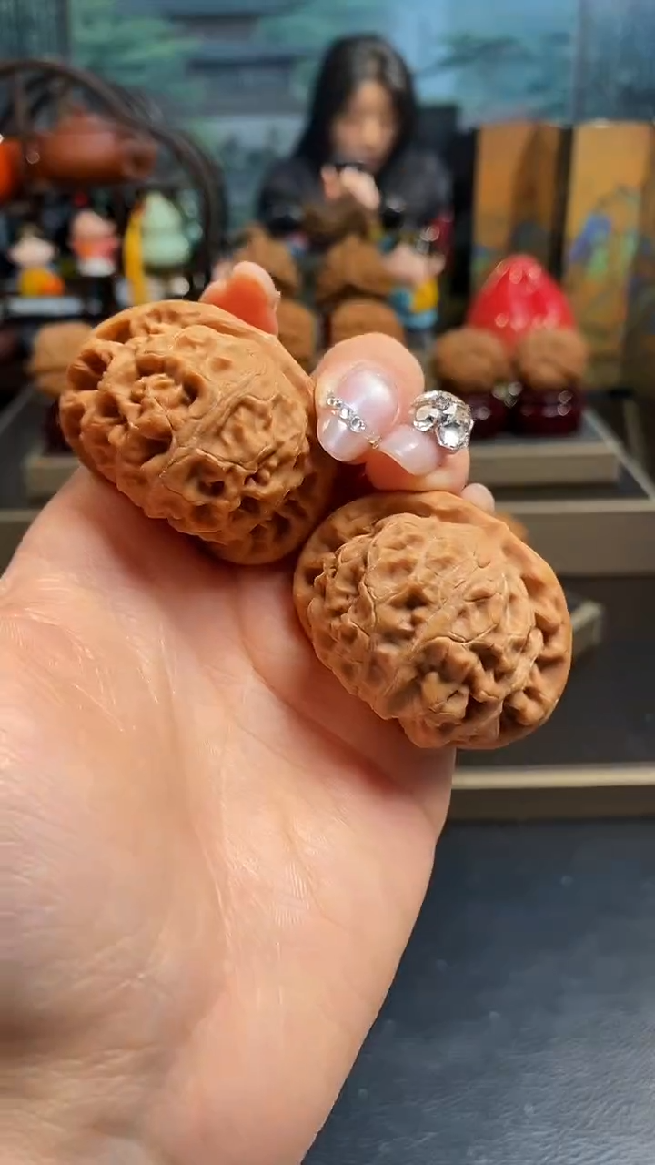 【闪购商品】文玩核桃吊坠D107宫灯44