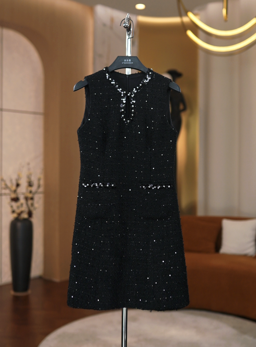 香风秋季新款显瘦国风复古时尚气质宽松连衣裙WX-A1069