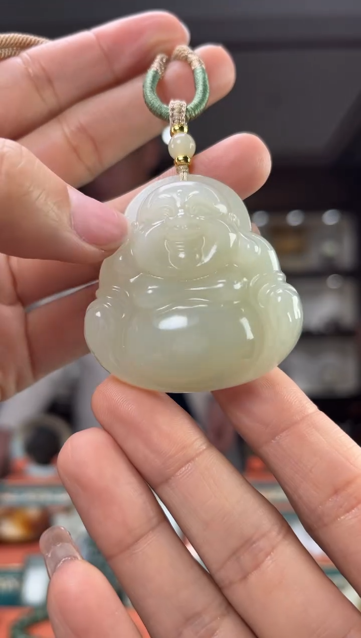 【闪购商品】和田玉颈饰未镶嵌佩佩45mm左右