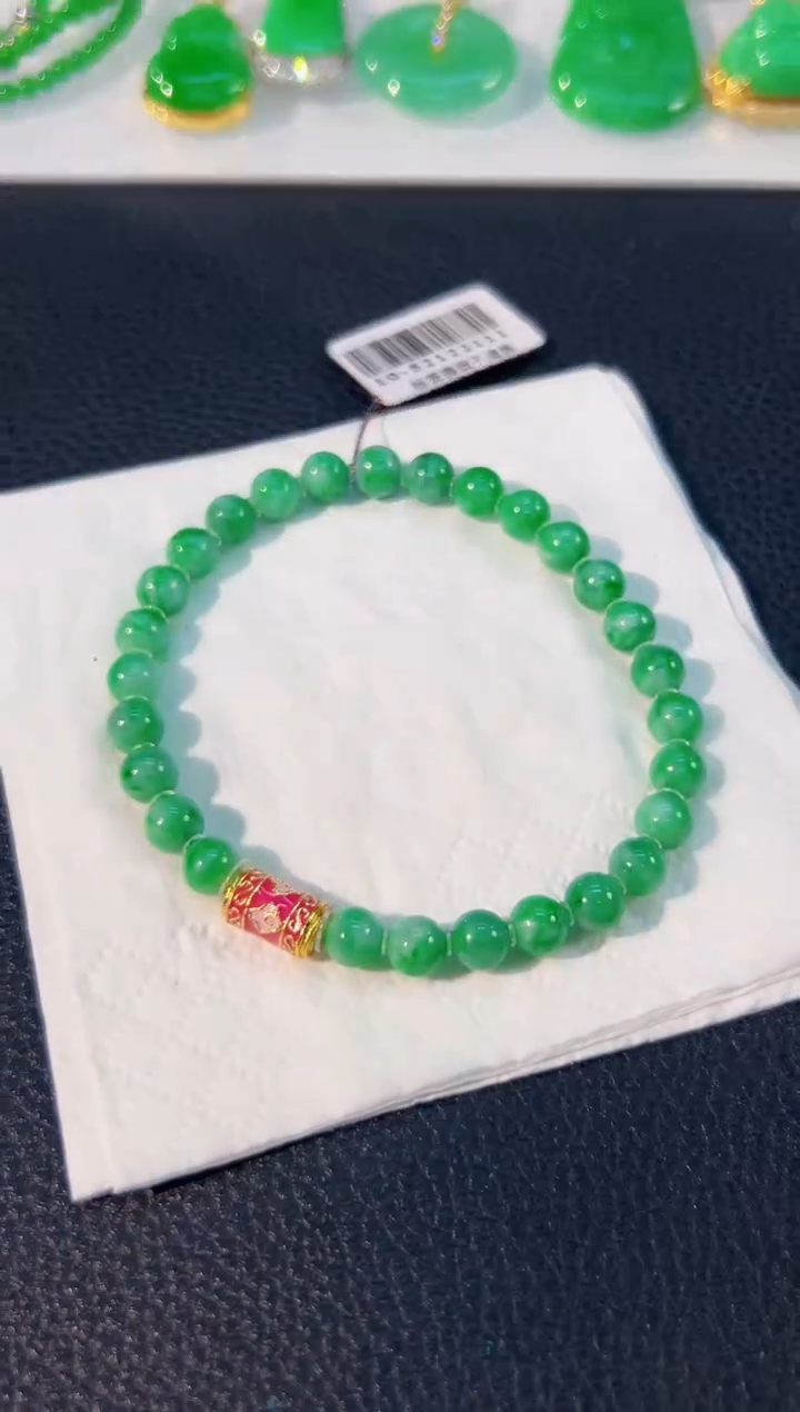 颈饰未镶嵌翡翠 缅料A货/支持复检/一件