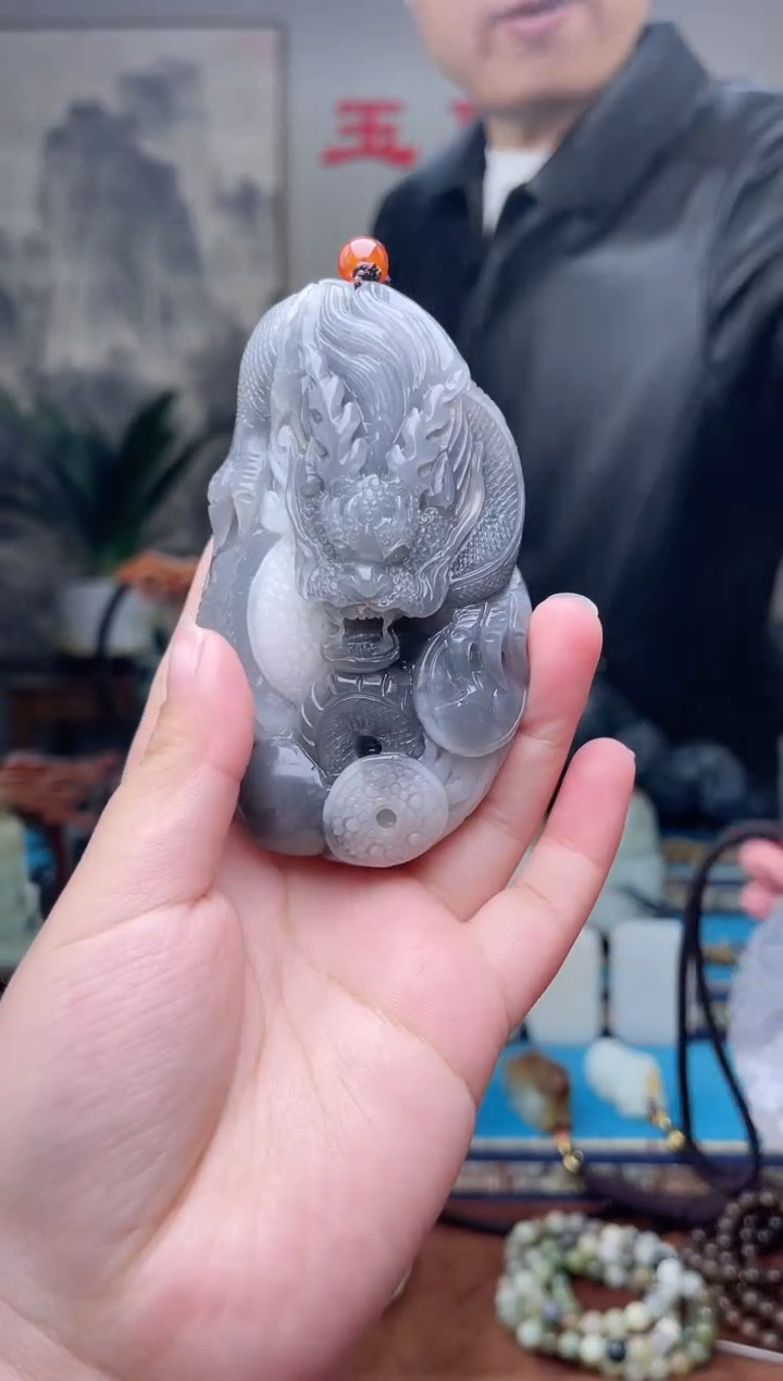 和田玉未镶嵌挂件1