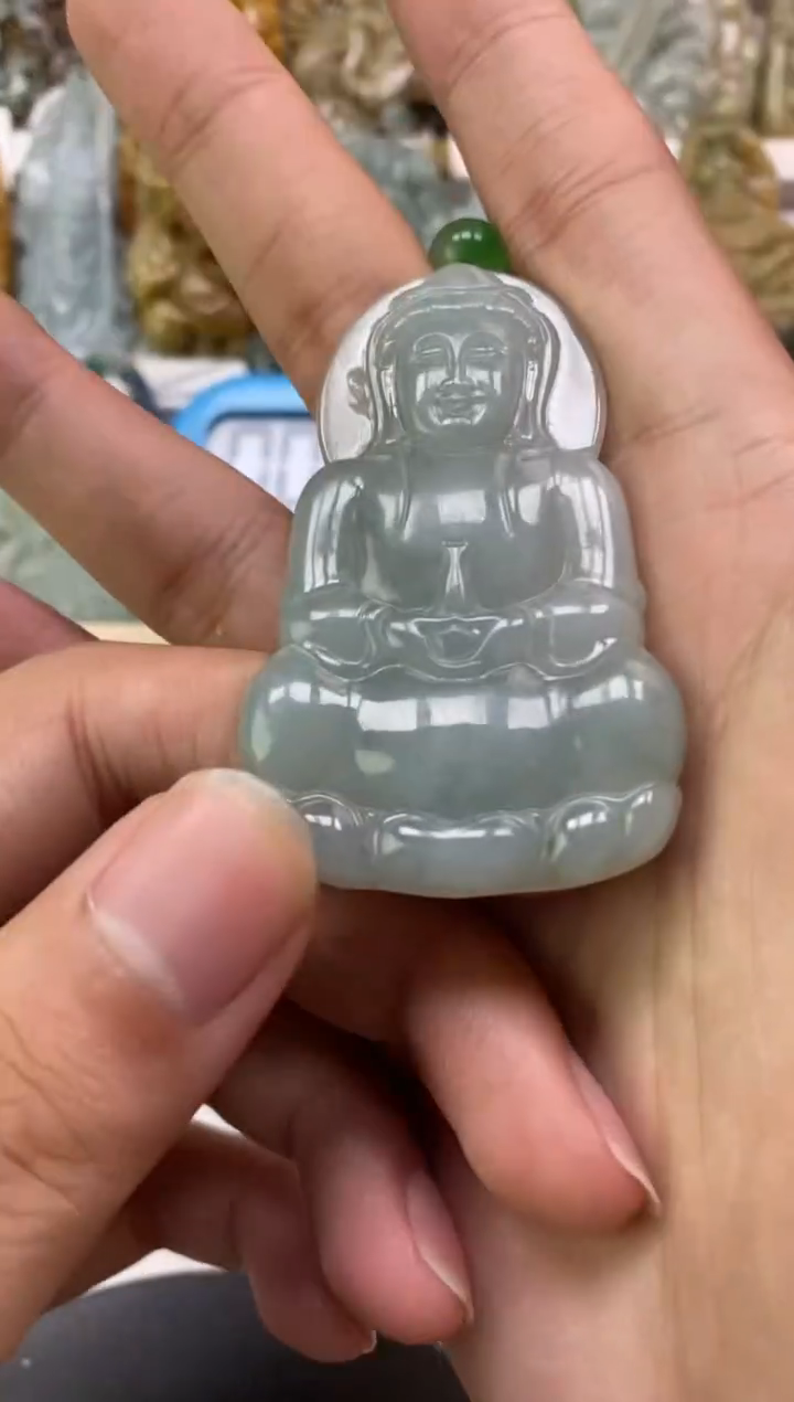 翡翠未镶嵌颈饰年*天然翡翠