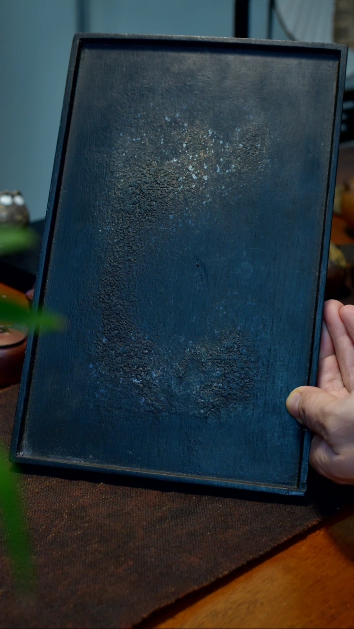 【闪购商品】木制大漆茶盘27厘米×17厘米