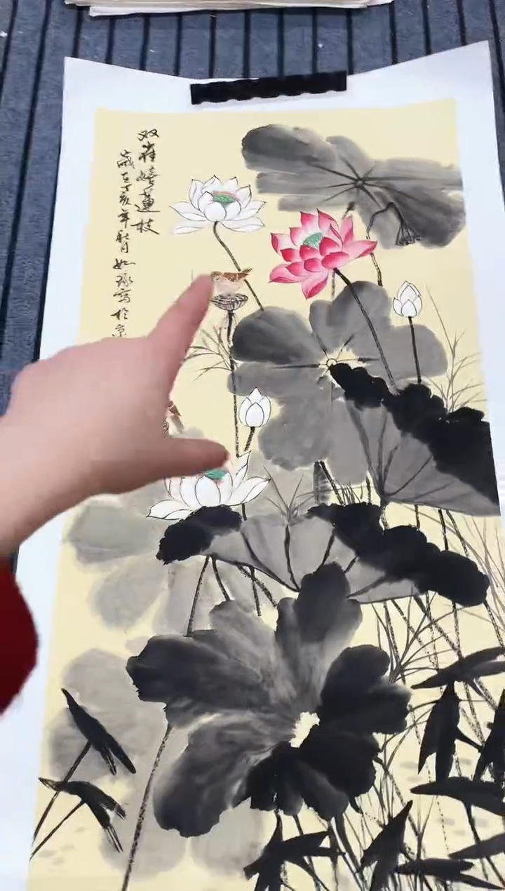 精品国画花鸟作品