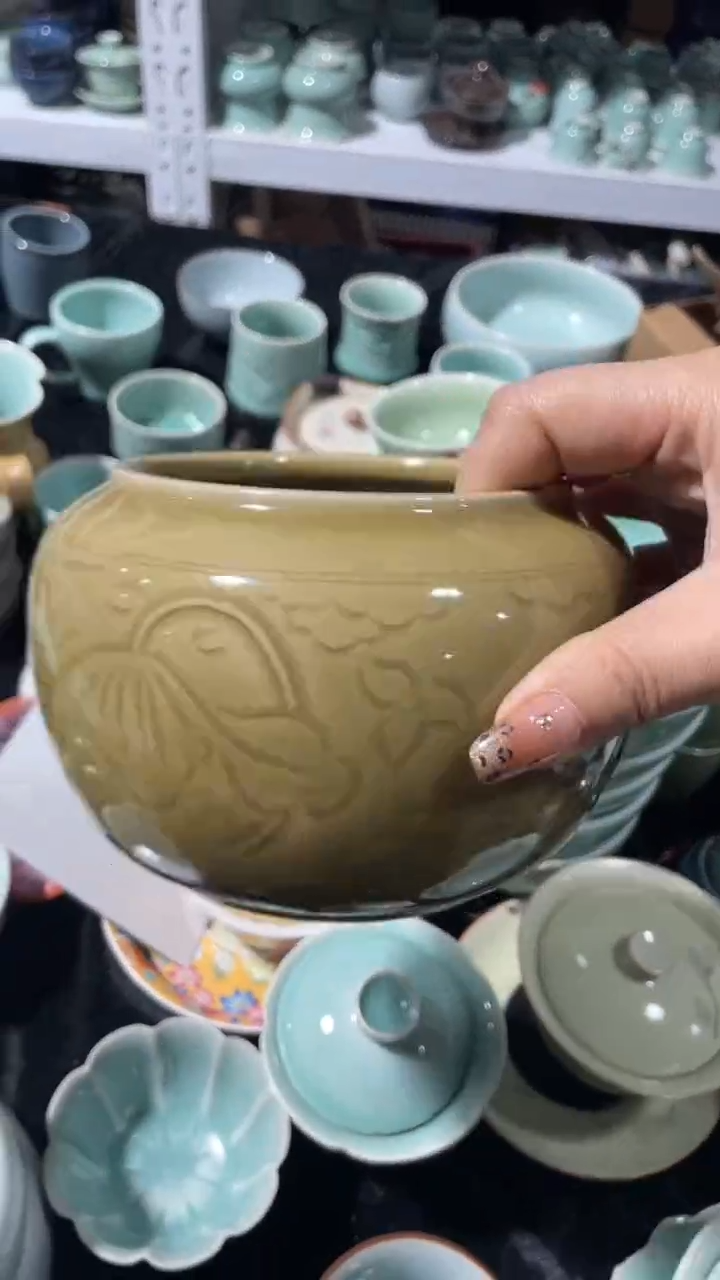 【闪购商品】纯手工 特价福利 微瑕 慧仙青瓷