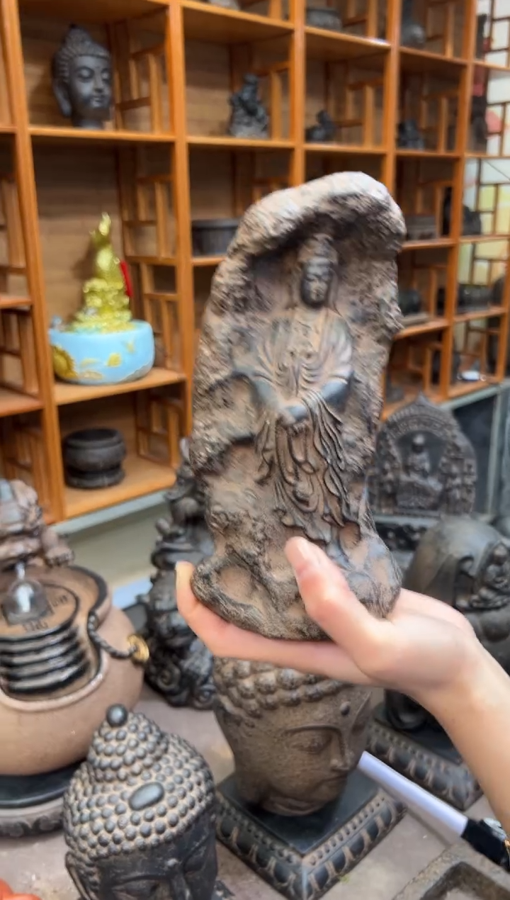 陶土【火山泥】普慈观音