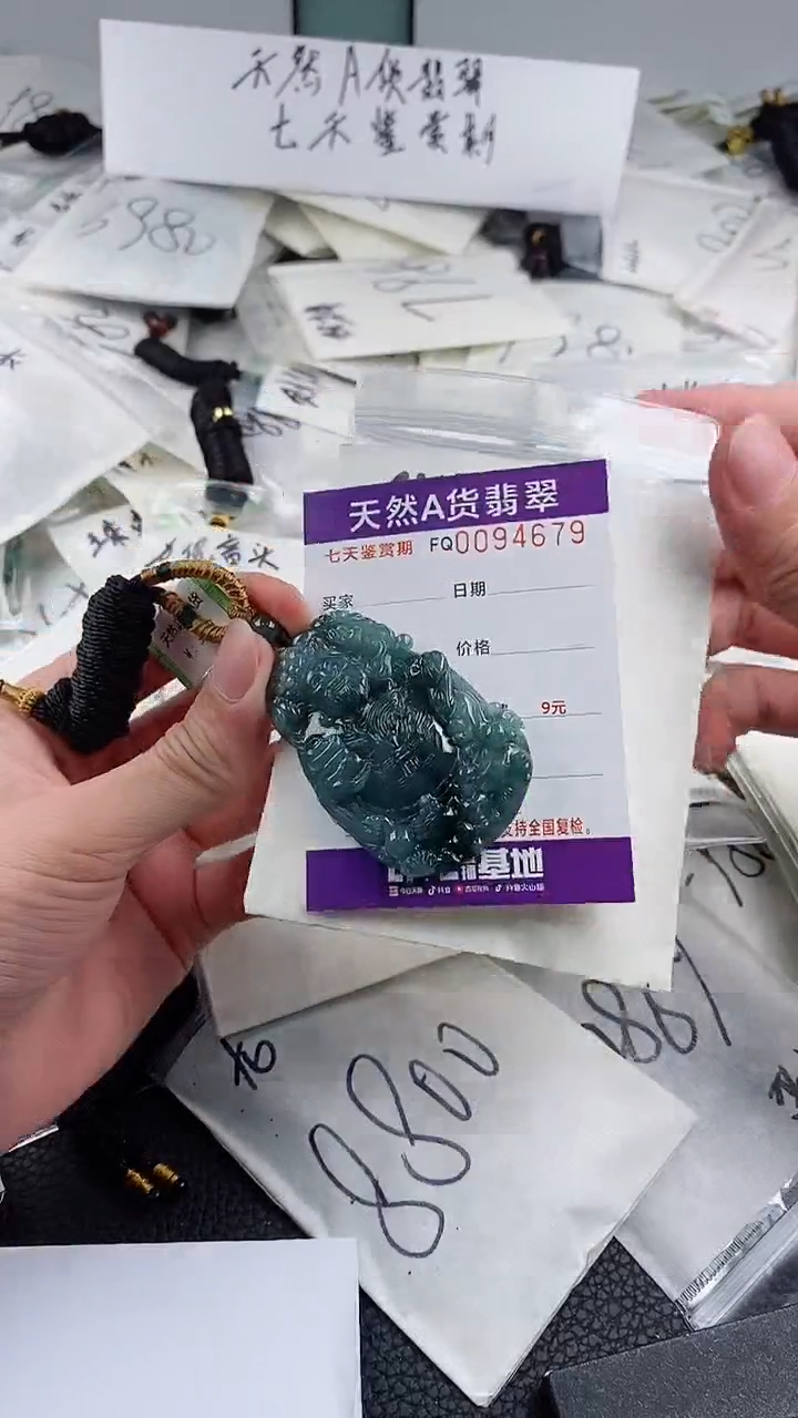 【闪购商品】翡翠颈饰未镶嵌                 