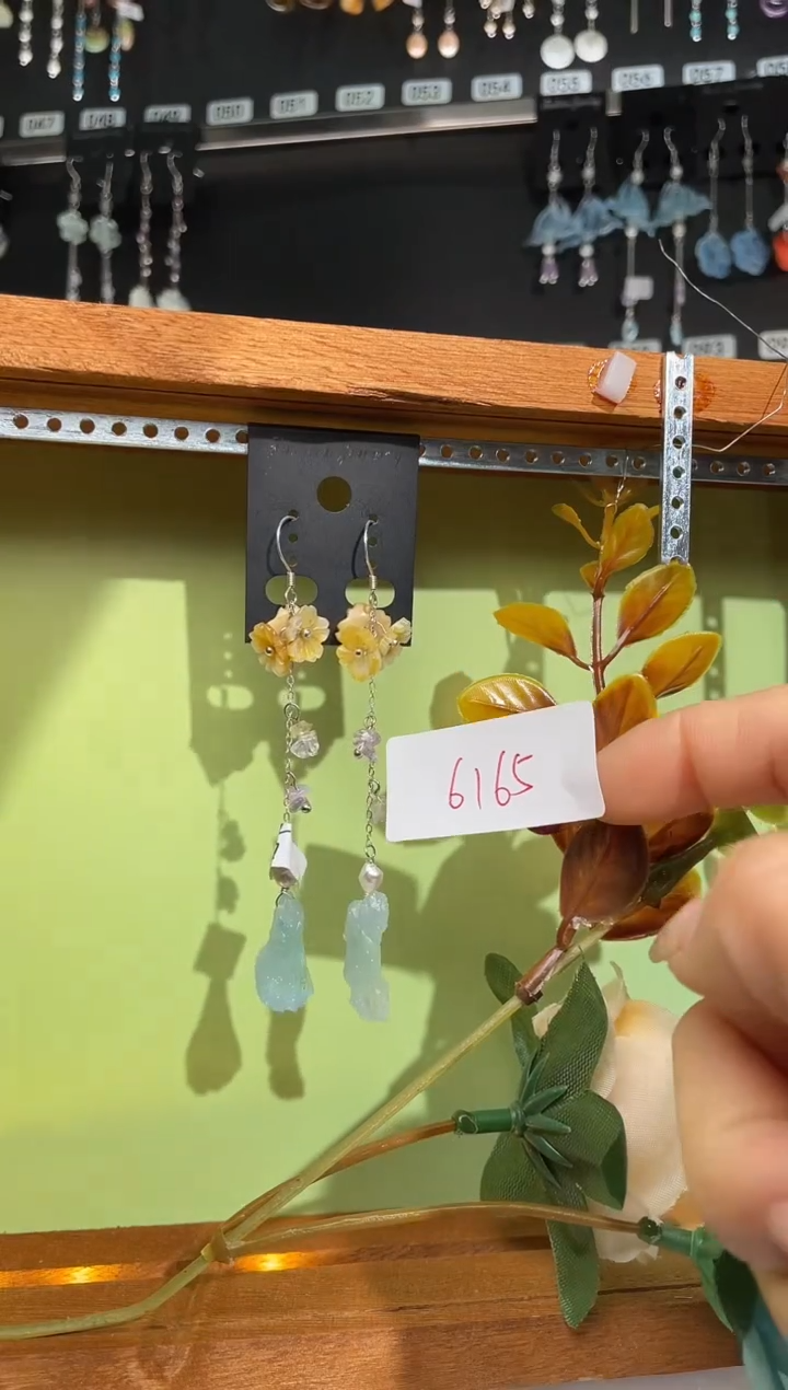 【闪购商品】紫晶耳饰银S925镶嵌喜欢拍