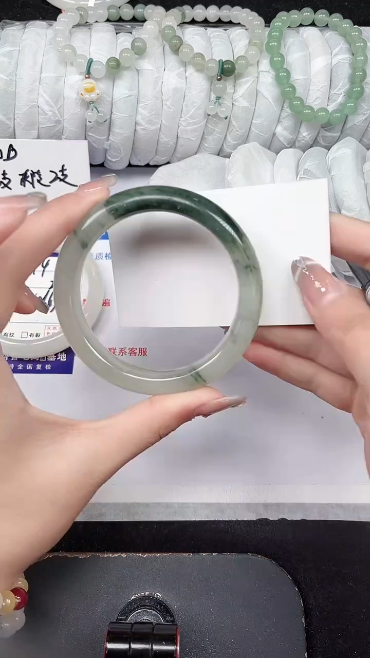 未镶嵌手镯石英质玉95-59/60