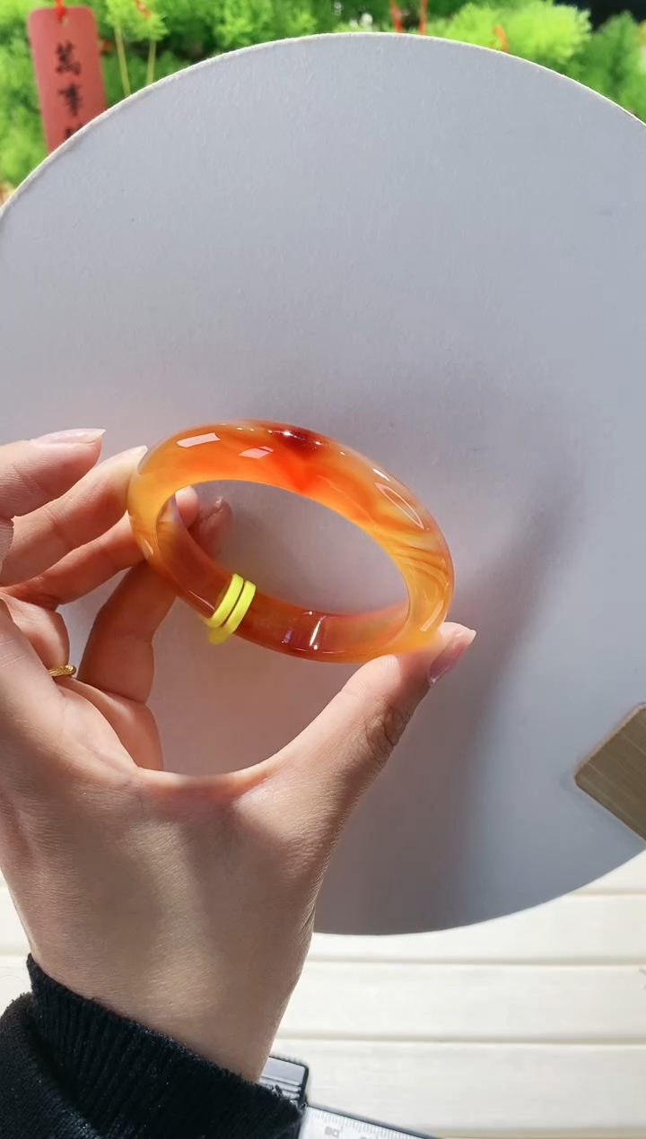 【闪购商品】玛瑙/玉髓手镯未镶嵌103-53.7