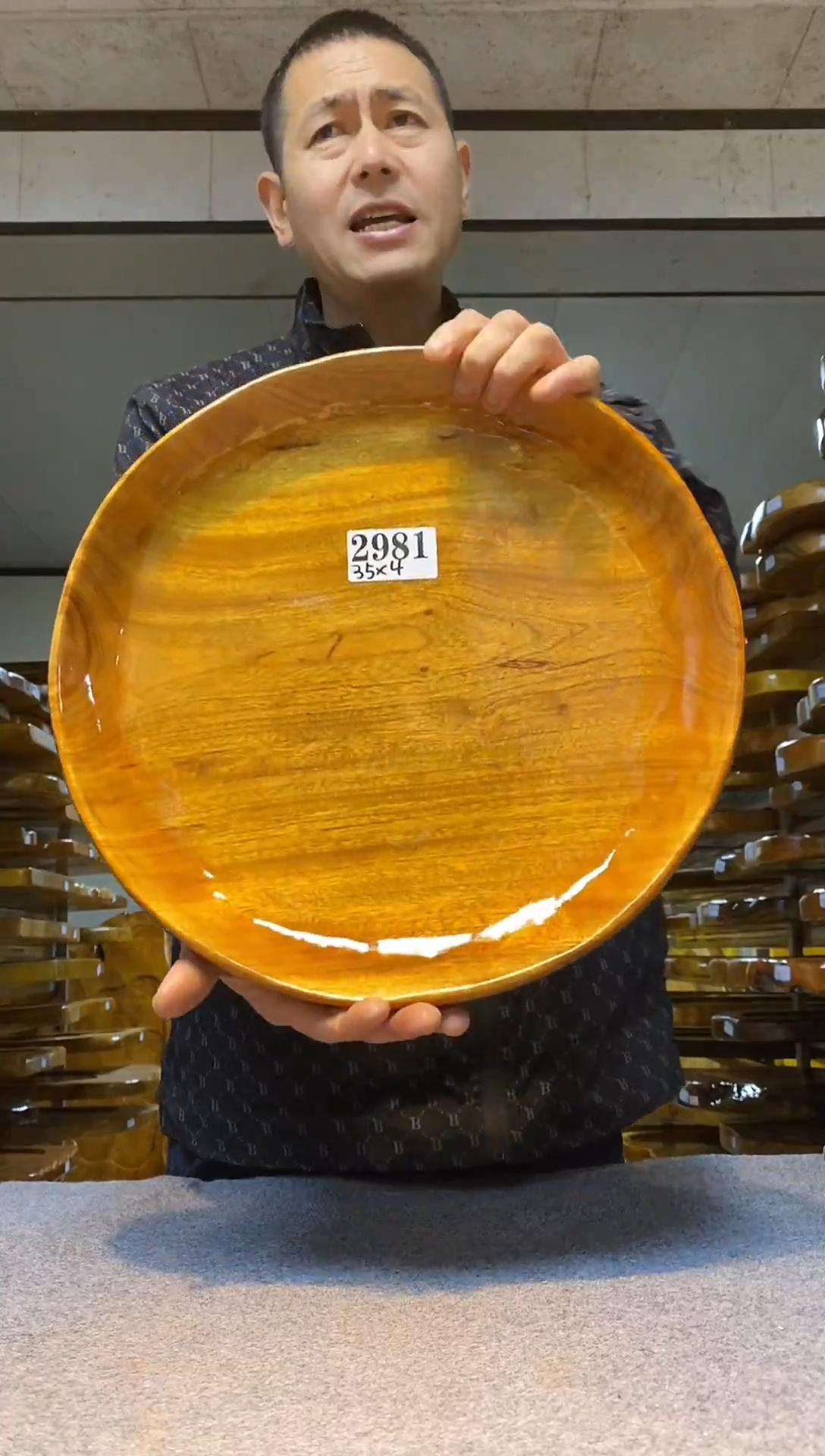 实木原木茶盘 一物一拍(不含配件