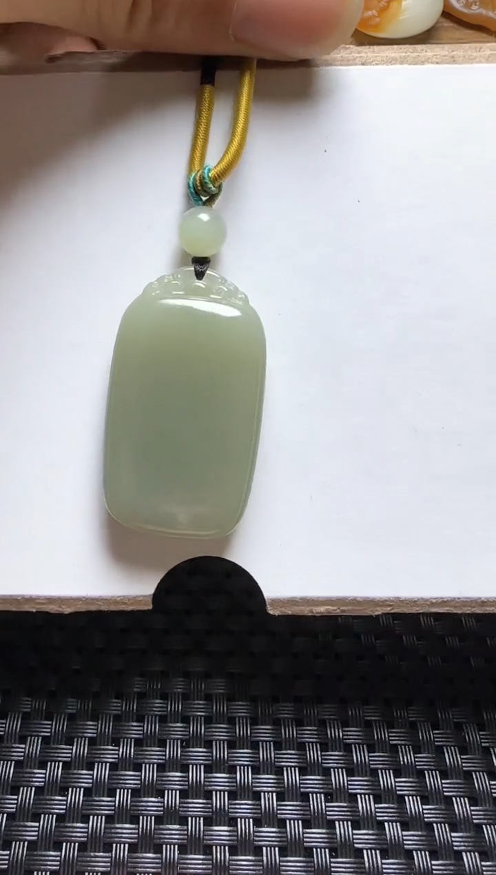 【闪购商品】和田玉颈饰未镶嵌新疆和田玉挂件