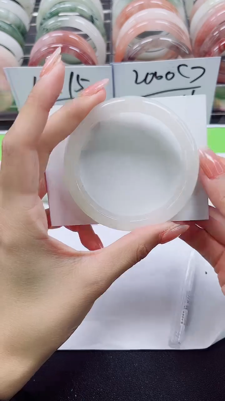 【闪购商品】石英质玉手镯合金A45-57/58