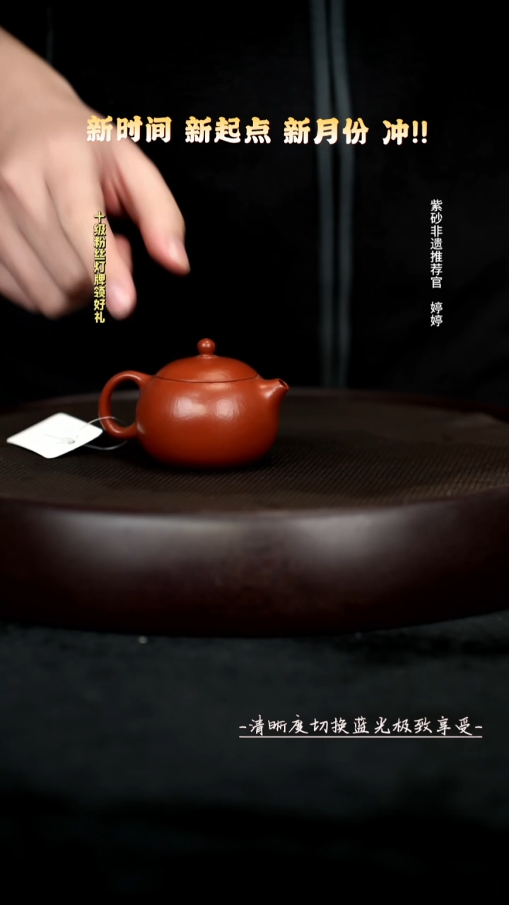 茶壶紫砂LTF110228孟臣西施朱泥90cc